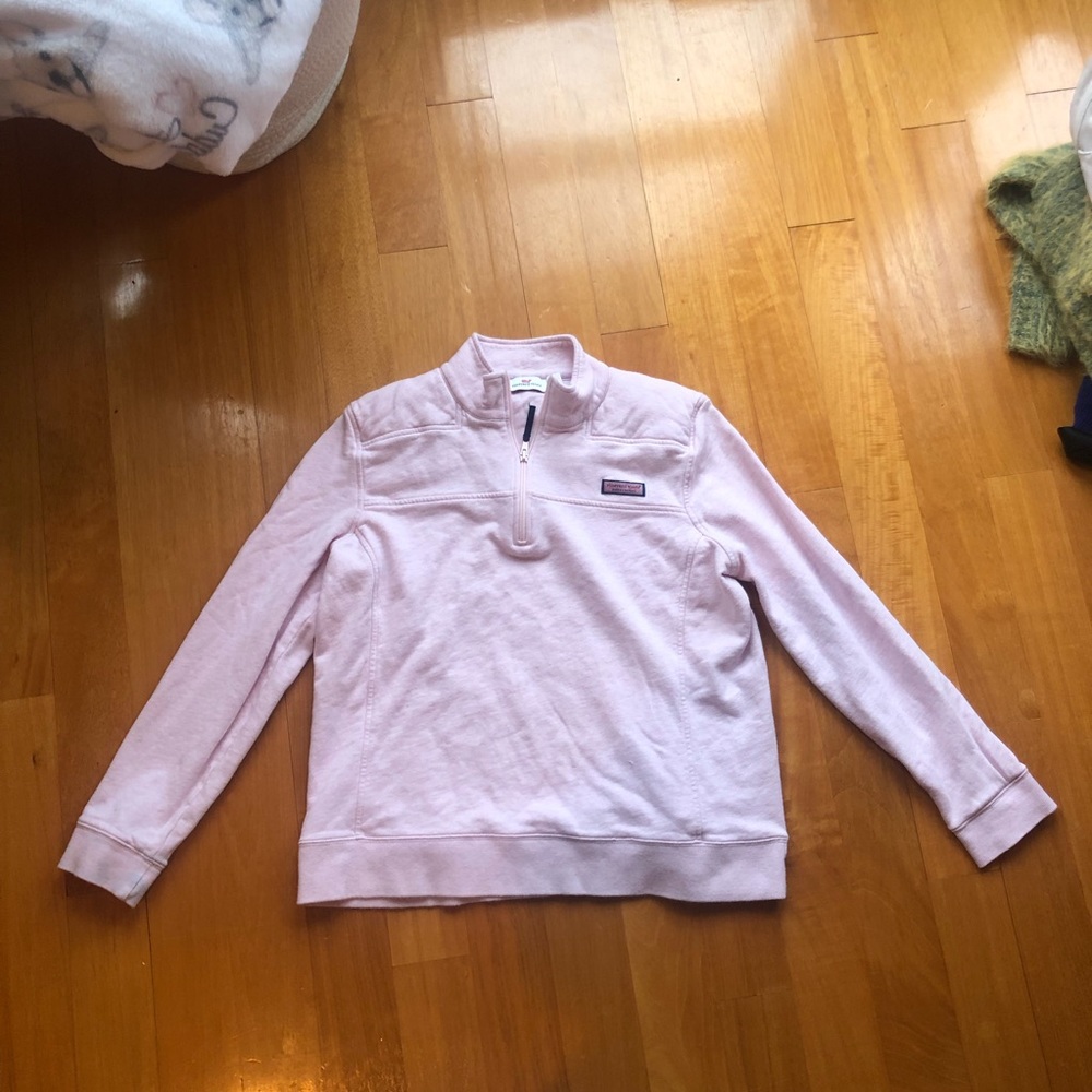 Vineyard vines pink pullover youth XL